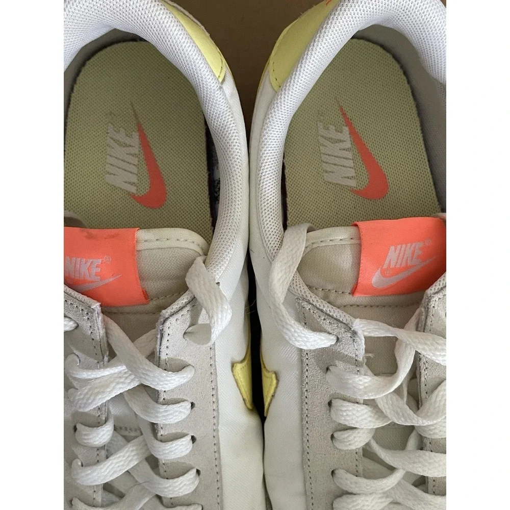 Nike Daybreak Womens Running Shoes Pale Ivory Light Citron Bright Mango US 9 - Picture 6 of 11